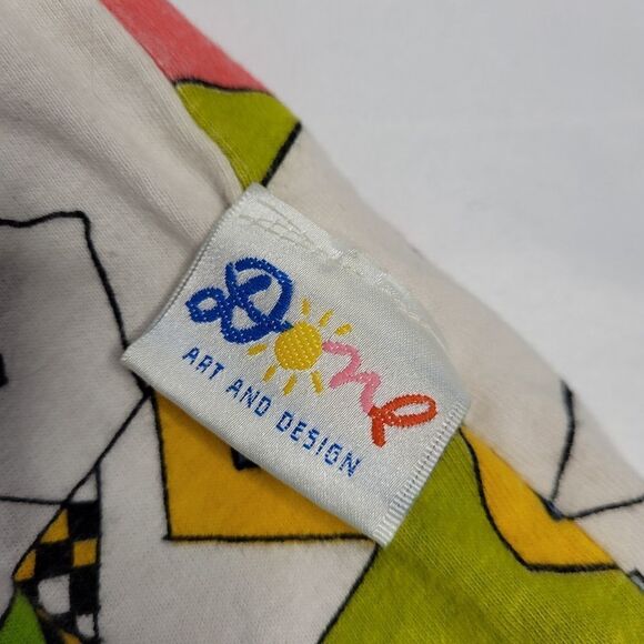 VINTAGE 80s Ken‎ Done reversible floral long sleeve top M - Picture 5 of 11